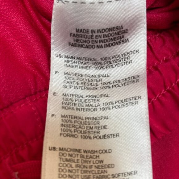 Adidas Pink, white and neon yellow running shorts Size S - Picture 4 of 8